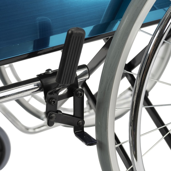 Коляска инвалидная Barry A1 (литые колеса) до 100кг (46 см) (ЧЗ)