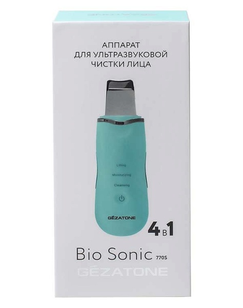 Прибор Gezatone Bio Sonic-770S ультразвуковой 1301231 (1301323М)