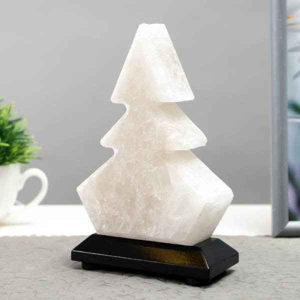 Лампа солевая Елка c USB