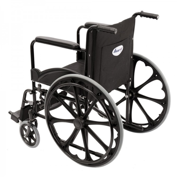 Коляска инвалидная Barry D5 (литые колеса) до 100 кг (ЧЗ)