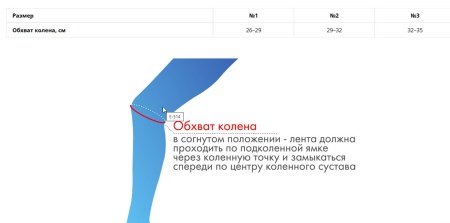 НТ Бандаж на коленный сустав Е-514 (ЧЗ)