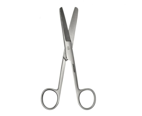 Ножницы тупоконечные 165 мм прямые J-22-006