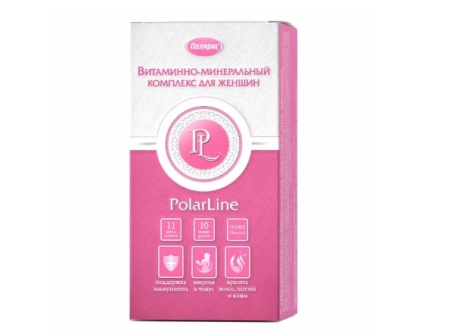 ПР "Витаминно-минеральный комплекс для женщин "PolarLine", капс.1400/1170 №60 ЧЗ