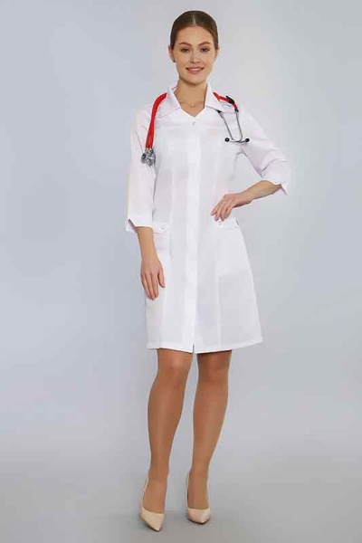 ЧЗ Халат медицинский женский DOCTOR BIG 2-64-02-3