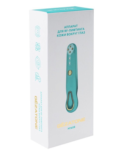 Массажер Gezatone m-1608 RF-лифтинга от морщин вокруг глаз 