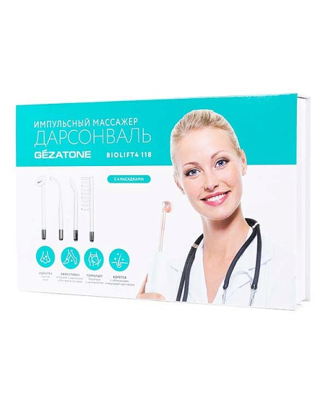 Дарсонваль Biolift-4 118 (4 насадки) 1303103М