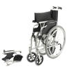 Коляска инвалидная Barry A8 с откидными подлокотниками (пневматические колеса) до 110 кг (ЧЗ)