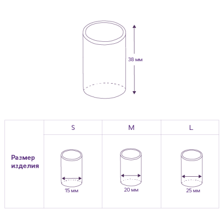 Приспособление Trives СТ-45 кольца силиконовые для защиты пальцев стопы