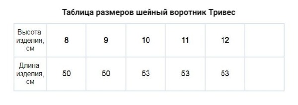 Бандаж шейный Trives Evolution Т.51.91 (ЧЗ)