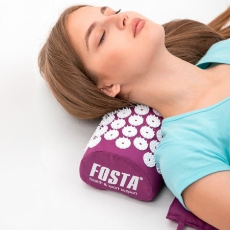 Коврик массажный акупунктурный с валиком F0107