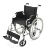 Коляска инвалидная Barry A8 с откидными подлокотниками (пневматические колеса) до 110 кг (ЧЗ)