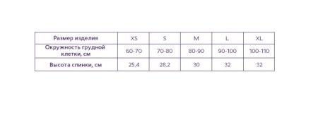Корректор осанки КК-10 (ЧЗ)