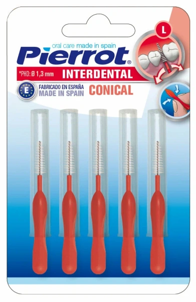 Ершики межзубные Pierrot Conical Interdental (1.3mm) 5 шт