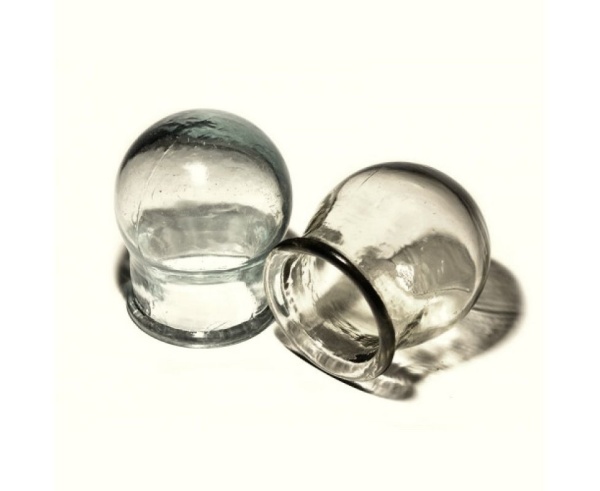 Банка кровоотсосная стеклянная 30-33 мм