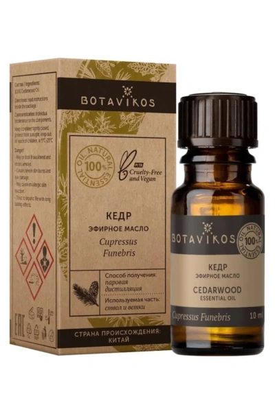 Масло Кедр эфирное "Botavikos" 10 мл
