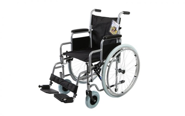 Коляска инвалидная Barry R1 (пневматические колеса) до 115 кг (ЧЗ)
